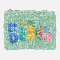 Seed Beaded Canvas Bag (Multiple Options)