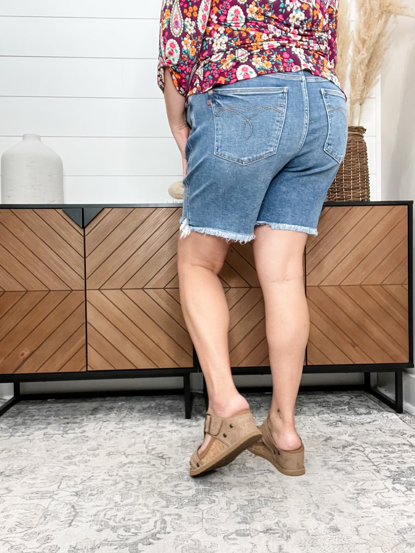 Judy Blue "Slay All Day" Bermuda Shorts