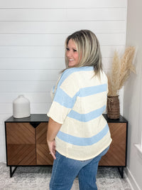 "Pretty Little Thang" Striped Knit Top