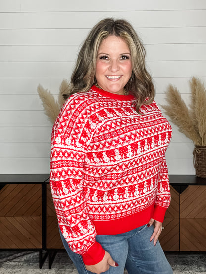 "Holiday Charm" Sweater