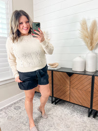 "Wilky" Smocked Ruffle Shorts