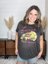 "Love At First Slice" Graphic Tee