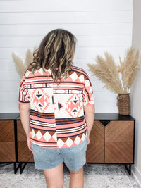 "Leslie" Cap Sleeve High Low Boxy Top