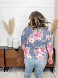 Dear Scarlett "Hanlon" 3/4 Sleeve Weekender