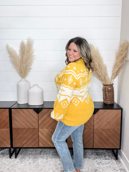 "Honey" Long Sleeve Sweater