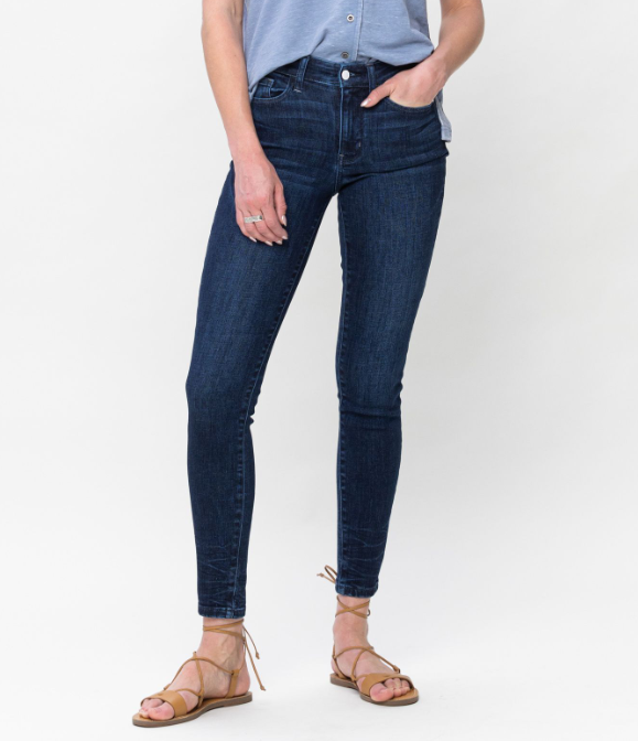 Judy Blue School's Back In Session Skinny Jeans