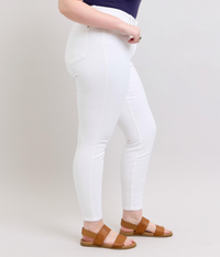 Judy Blue "White Bliss" White Skinny Jeans