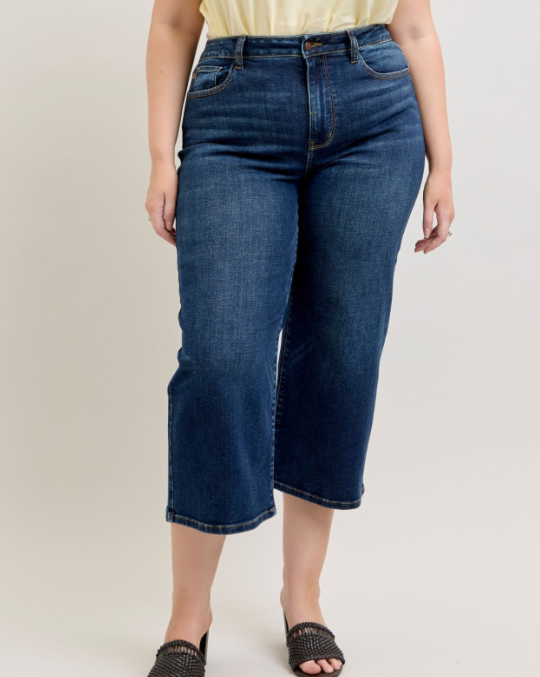 Judy Blue "Betty" Ankle Wide Leg