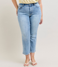 Judy Blue "Lovely" Ankle Straight Leg Jeans