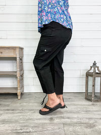 "Race Ready" Cargo Pants (Black)