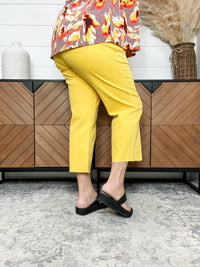 Judy Blue "You Are My Sunshine" Wide Leg Crops