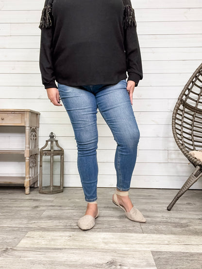 Judy Blue "Girls Night Out" Tummy Control Skinny Jeans