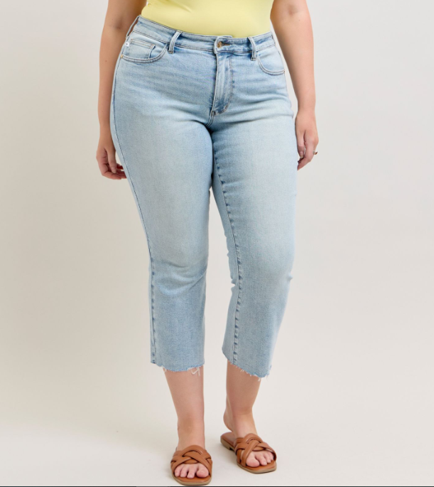 Judy Blue "Sign Me Up" Ankle Crop