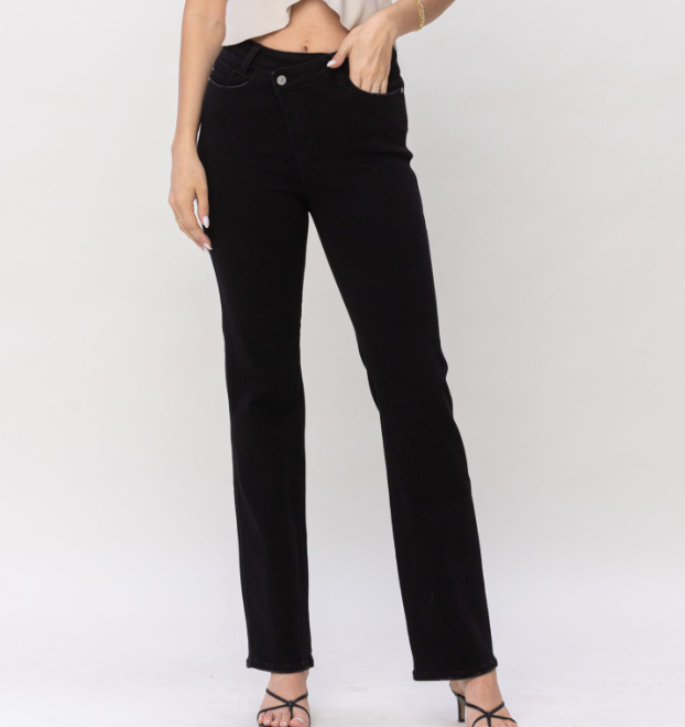 Judy Blue Hearsay Long Black Skinny Jeans – Lola Monroe Boutique