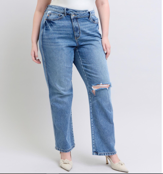Judy Blue “Padre” Rigid Magic Dad Jeans
