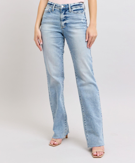 Judy Blue "Grounded For Life" Dad Jeans