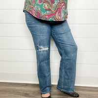 Judy Blue "Tommy Salame" Tummy Control Straight Leg Jeans