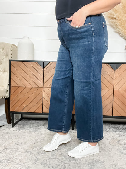 Judy Blue "Betty" Ankle Wide Leg