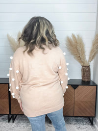 "Cottontail" Long Sleeve Sweater
