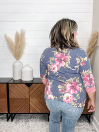 Dear Scarlett "Hanlon" 3/4 Sleeve Weekender