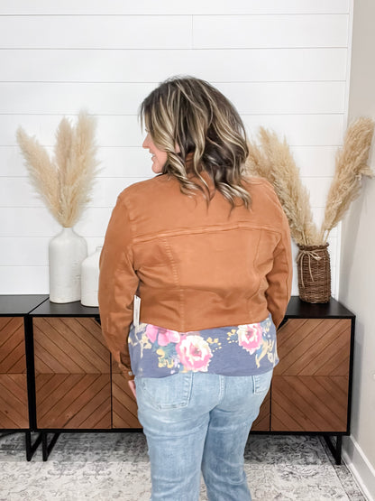 Judy Blue Jacket Camel
