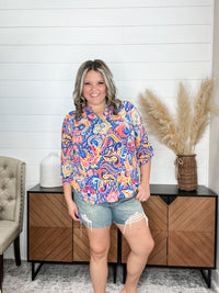 Judy Blue "She Pretty" Button fly Destroyed Shorts