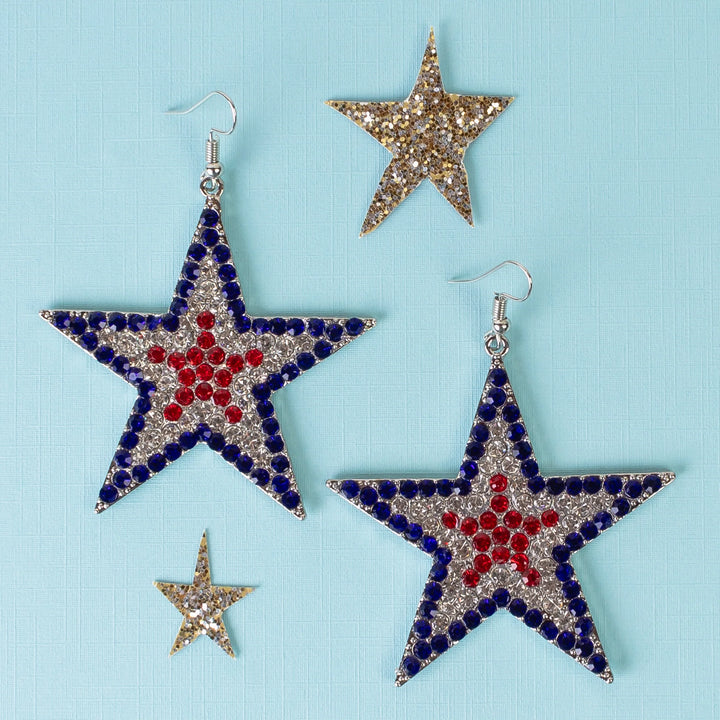 Star Dangle Earrings