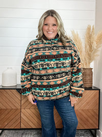 Aztec & Elephant Sherpa Quarter Zip