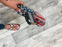 Gypsy Jazz Flip Flops (United Bling Navy)