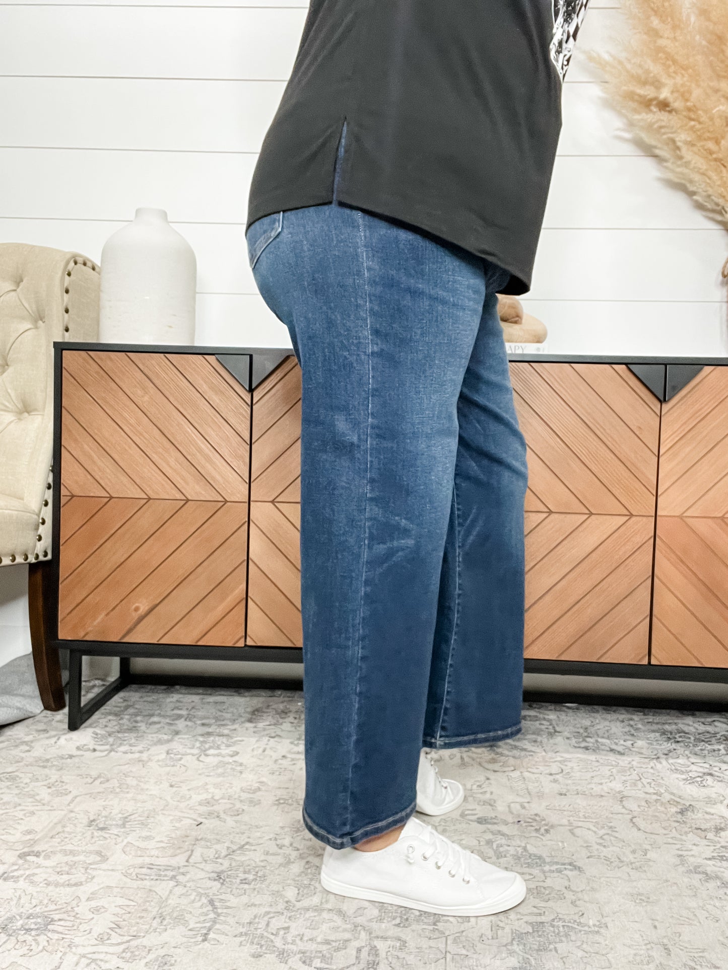 Judy Blue "Betty" Ankle Wide Leg