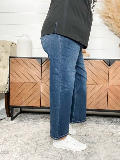 Judy Blue "Betty" Ankle Wide Leg