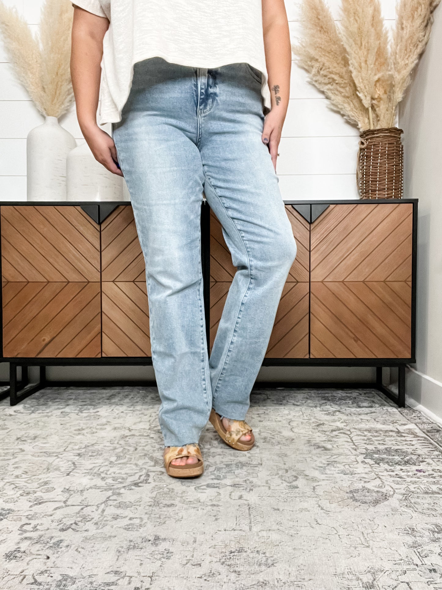 Judy Blue "Grounded For Life" Dad Jeans