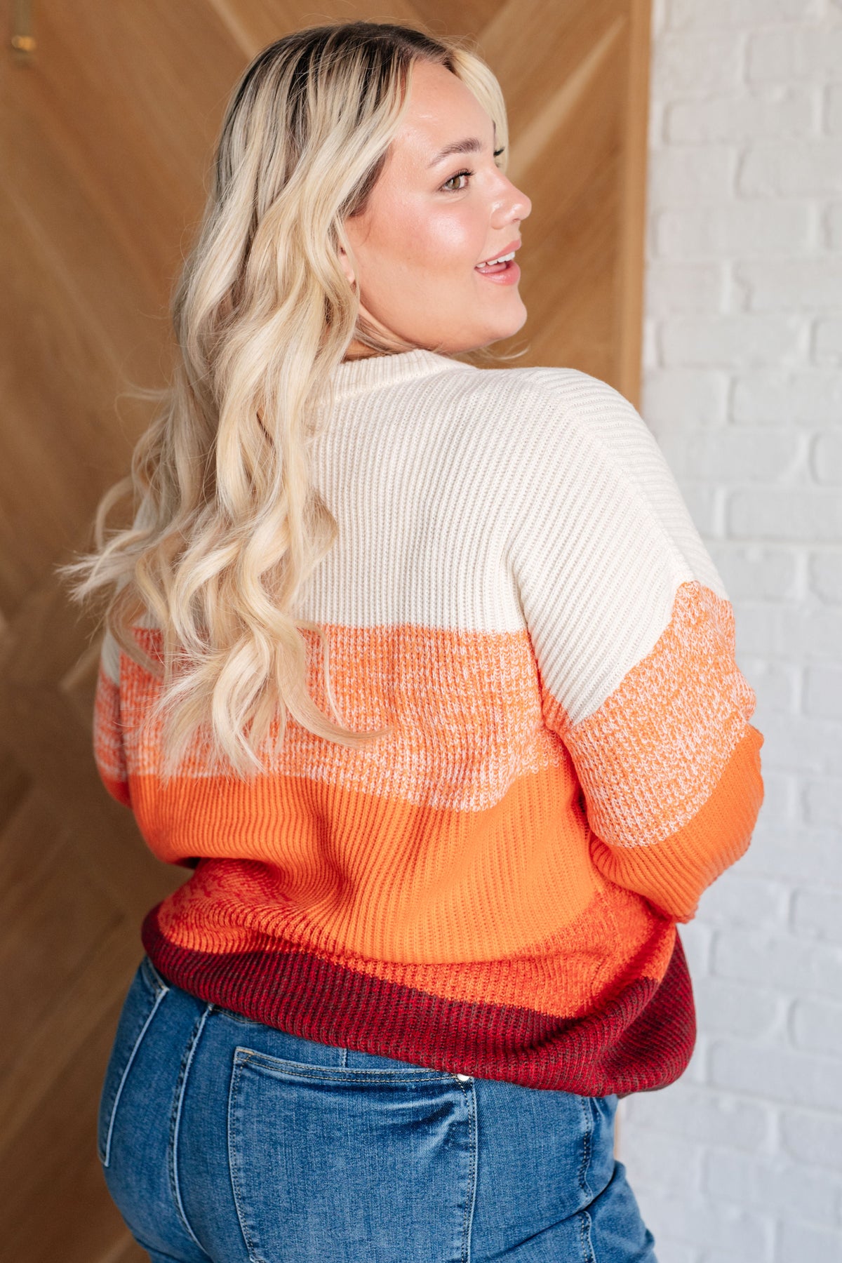 Andree By Unit "Candy Corn" Knit Sweater