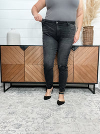 Mica Denim "Stacie" Black Skinny Jeans
