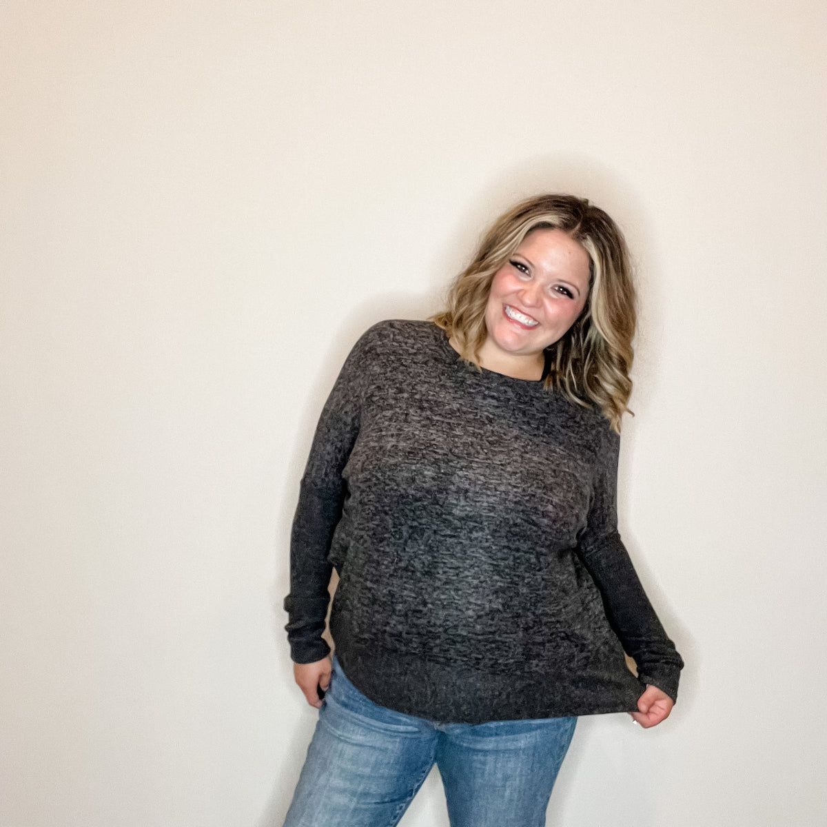 "Try It Out" Dolman Style Sweater (Multiple Colors)