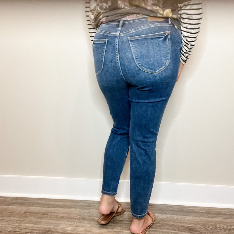 Judy Blue "Shady Lady" Slim Fit Jeans