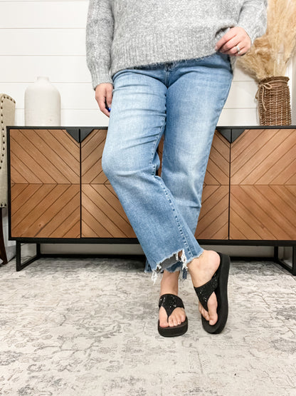 Mica Ankle Straight Leg Denim