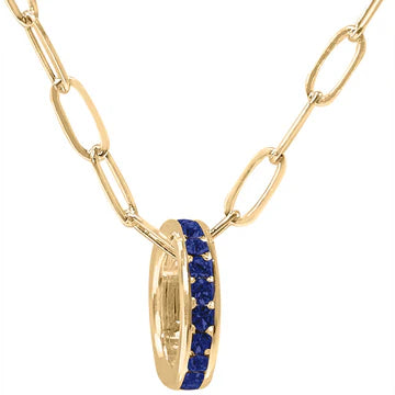 5MM PAPER CLIP CHAIN IN GOLD WITH 2" EXTENDER