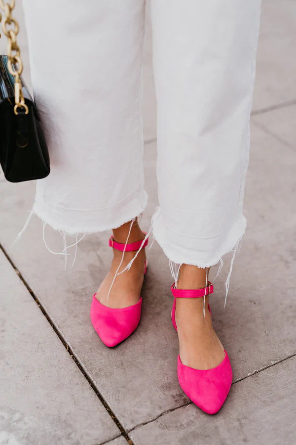 Pink Crush Rollasole Flats