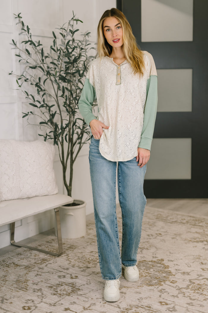 "Smith" Henley Top