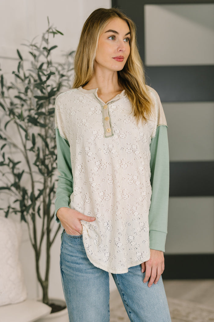 "Smith" Henley Top