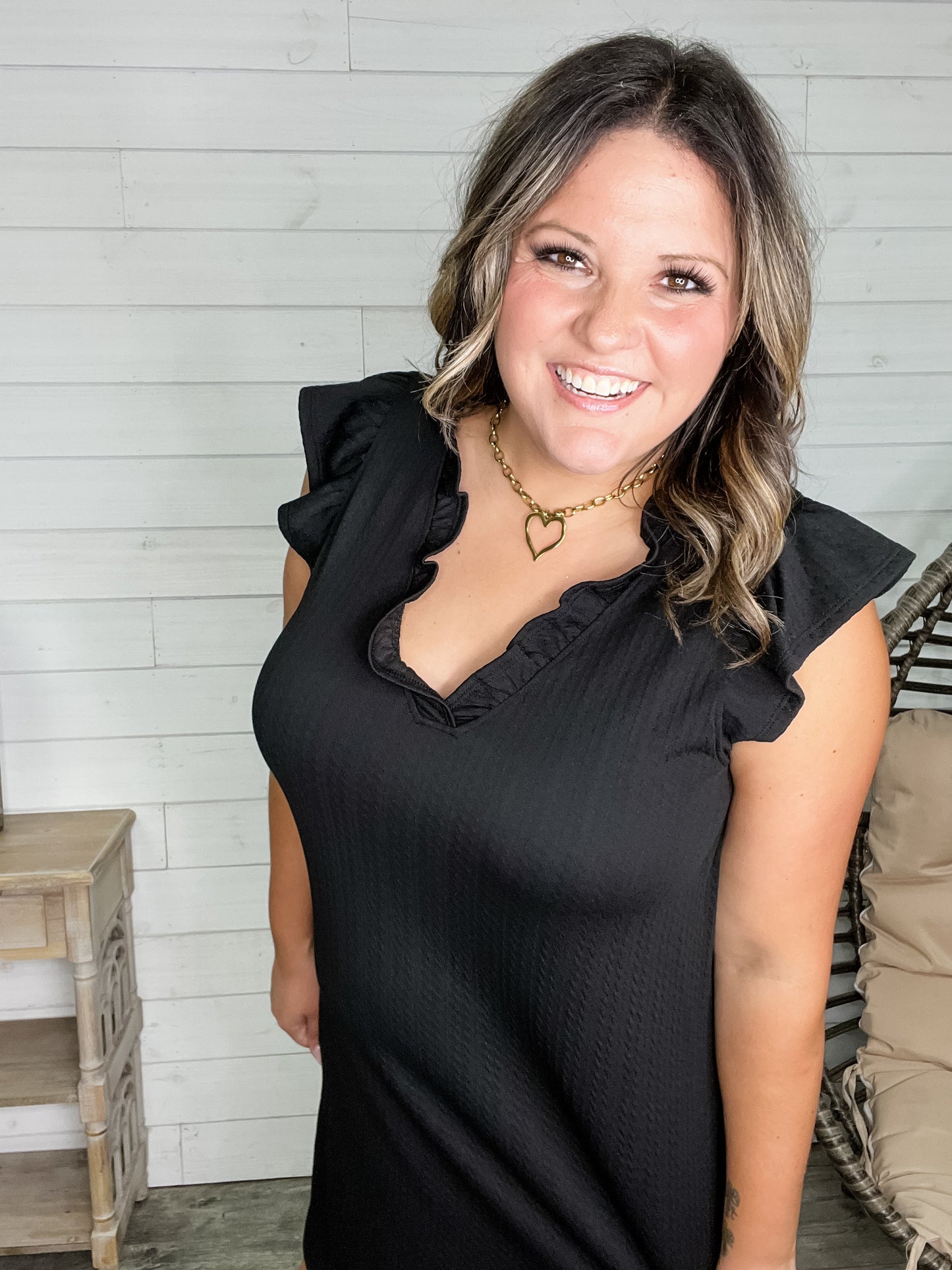 "Divide" Tank Romper with Pockets