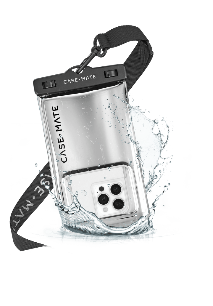 Case-Mate *LV Live* Waterproof Floating Pouch - Silver Chrome