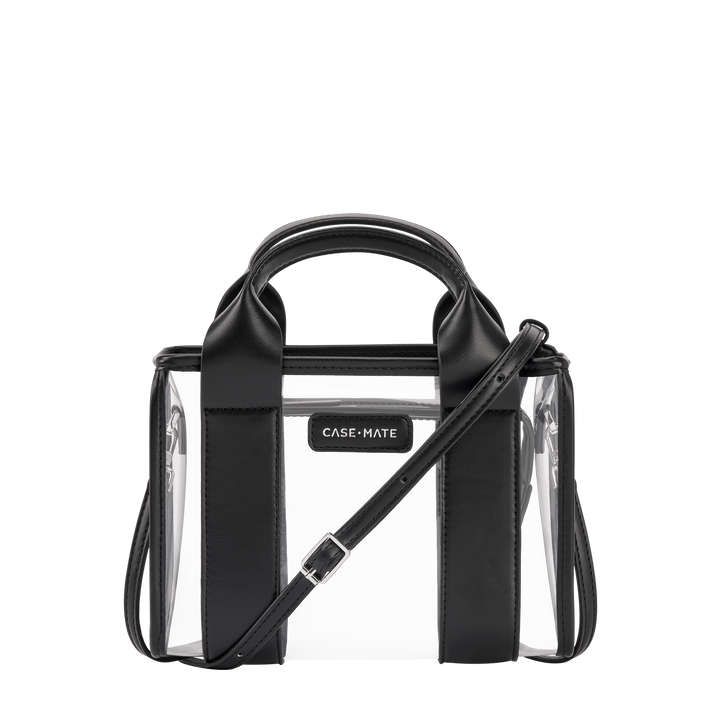 Case-Mate *LV Live* Stadium Tote w/ Strap - Black/Clear