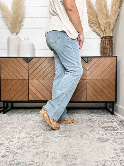Judy Blue "Grounded For Life" Dad Jeans