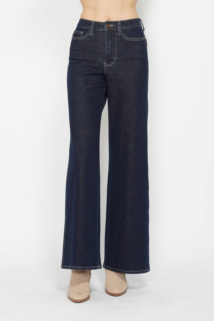 Judy Blue “Take Me To Work” Retro Wide Leg Jeans