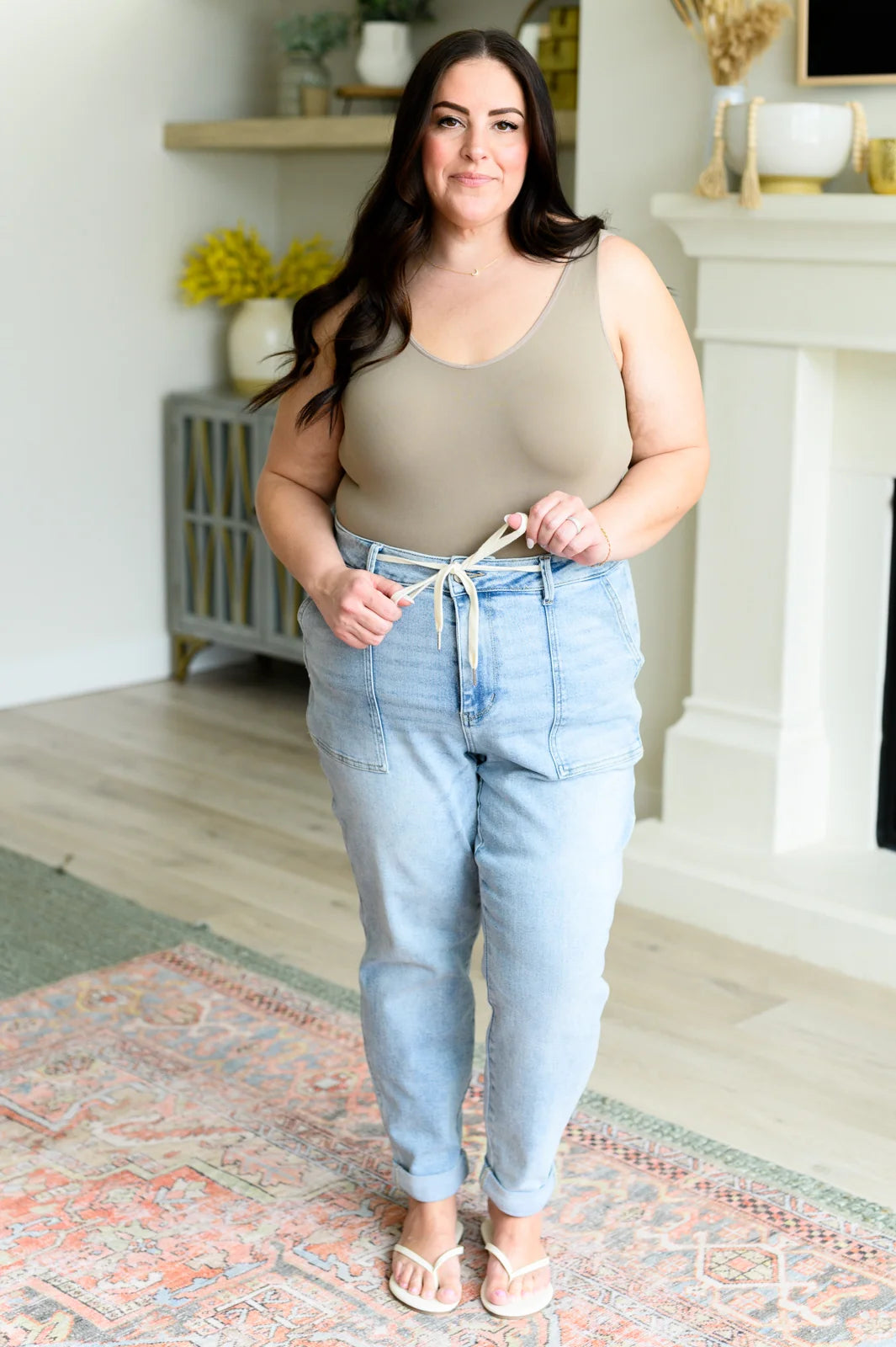 Judy Blue "She's Vintage" Denim Joggers