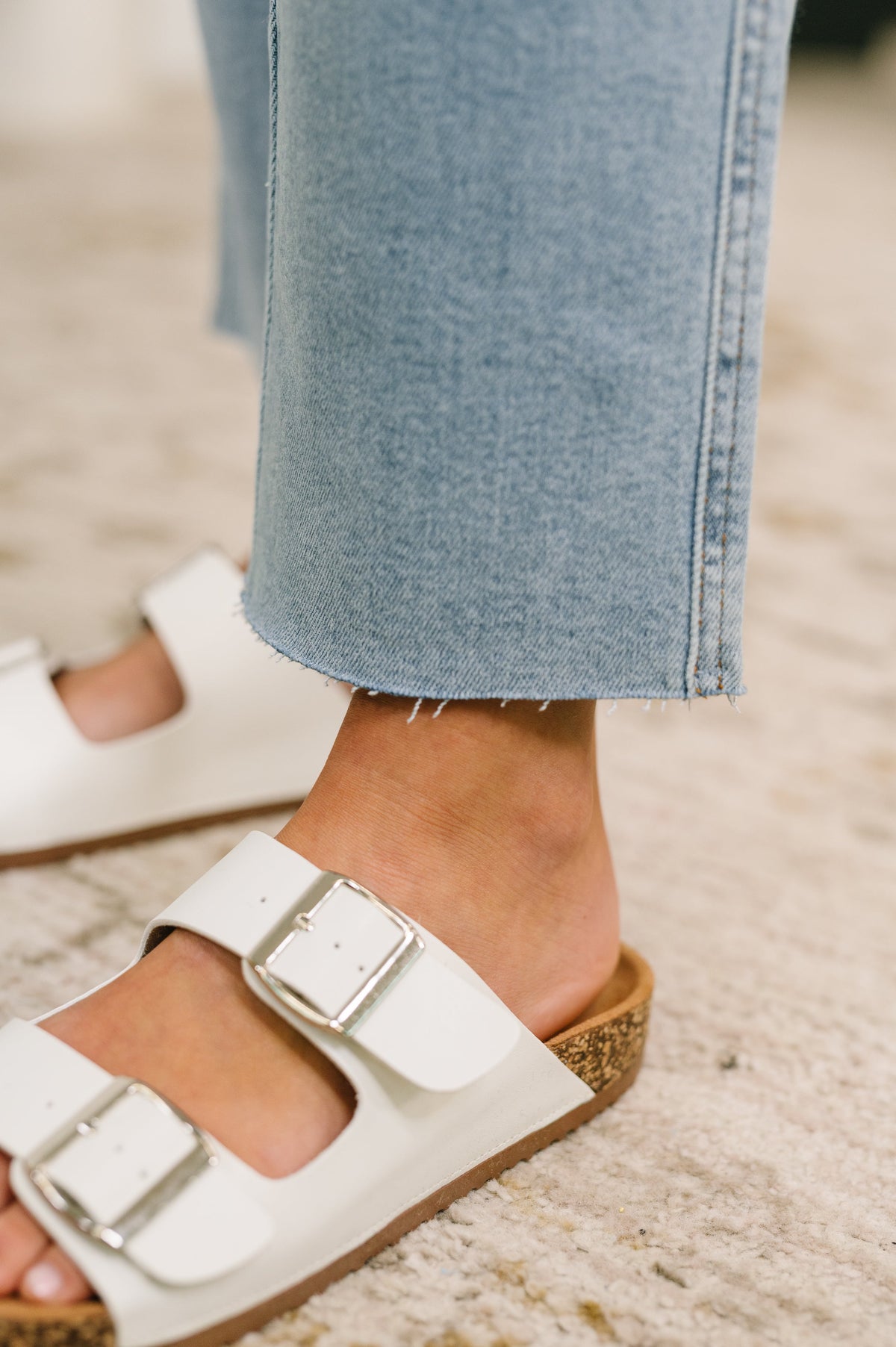 Judy Blue "Eleanor" Petite Ankle Straight w Bandana Loop