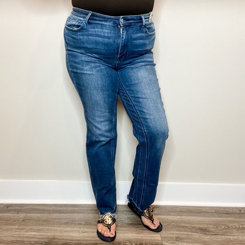 Judy Blue "Double the Fun" Straight Leg Jeans