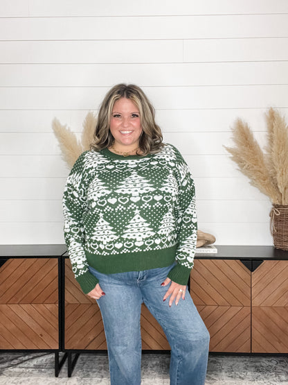 "Trim The Tree" Holiday Sweater
